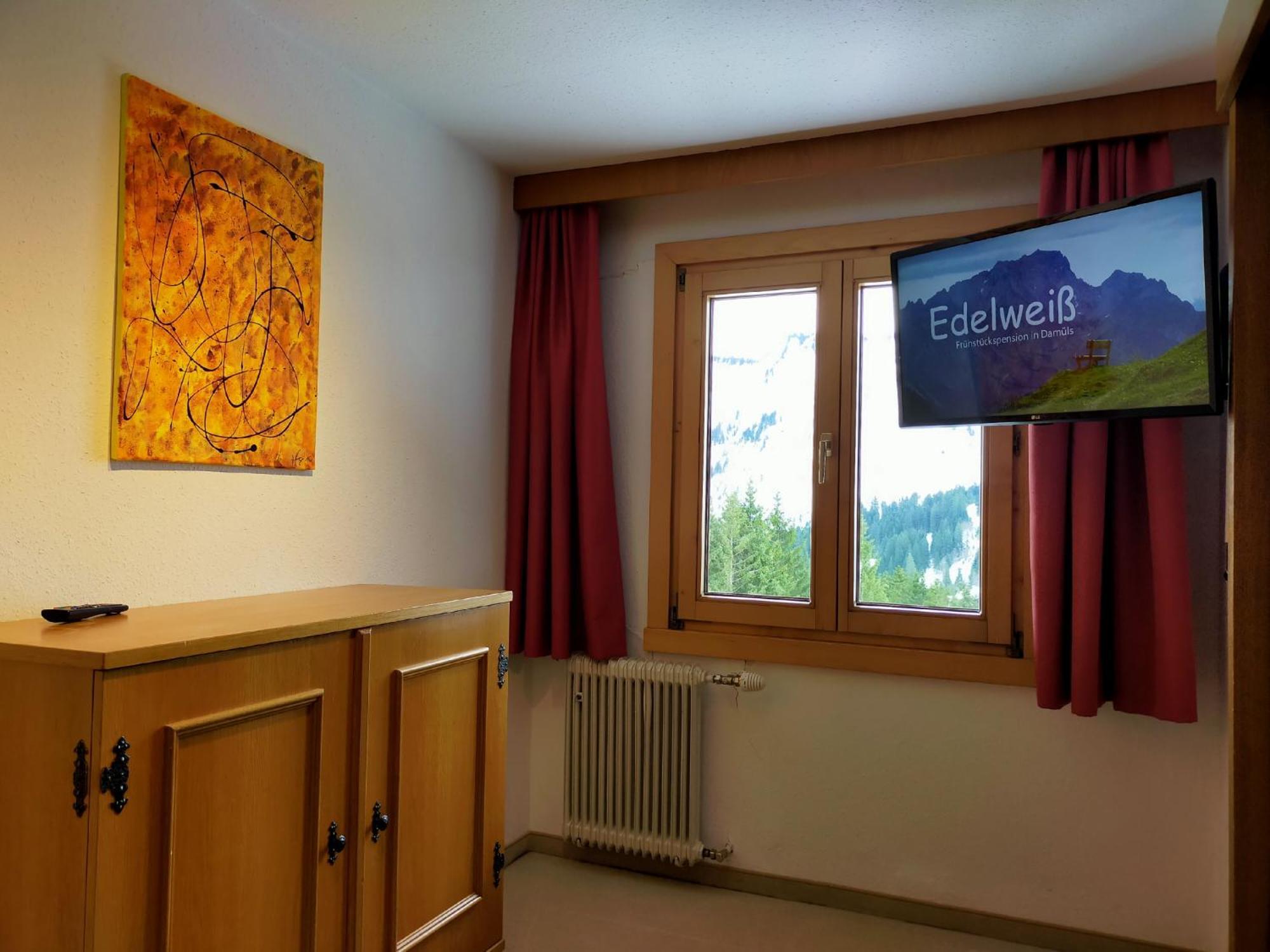 Pension Edelweiss Дамульс Экстерьер фото